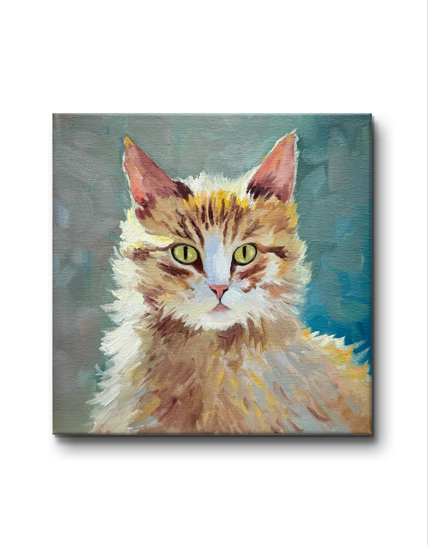 Custom Pet Portrait,Custom Oil Painting,Pet Oil Painting,Pet Portrait Oil Painting,cat Oil Portrait
