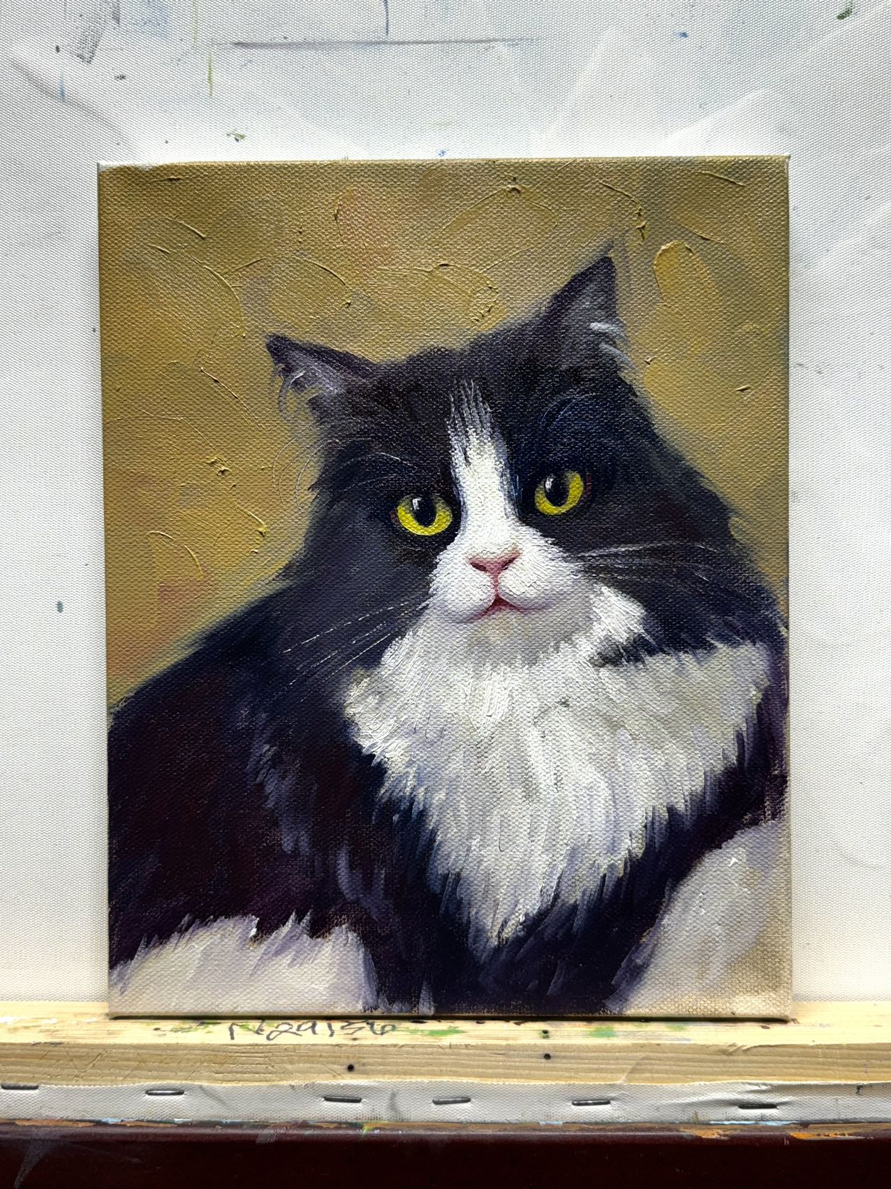 Custom Pet Portrait,Custom Oil Painting,Pet Oil Painting,Pet Portrait Oil Painting,cat Oil Portrait