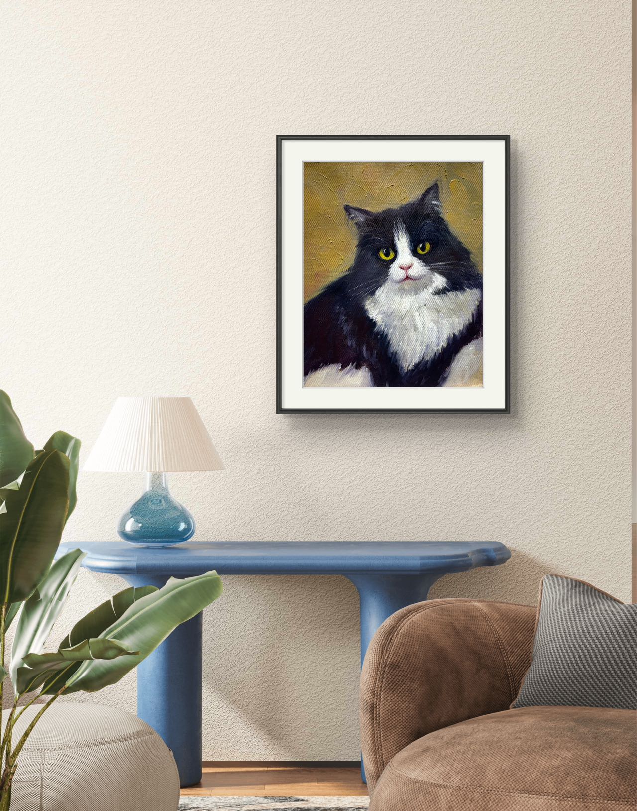 Custom Pet Portrait,Custom Oil Painting,Pet Oil Painting,Pet Portrait Oil Painting,cat Oil Portrait
