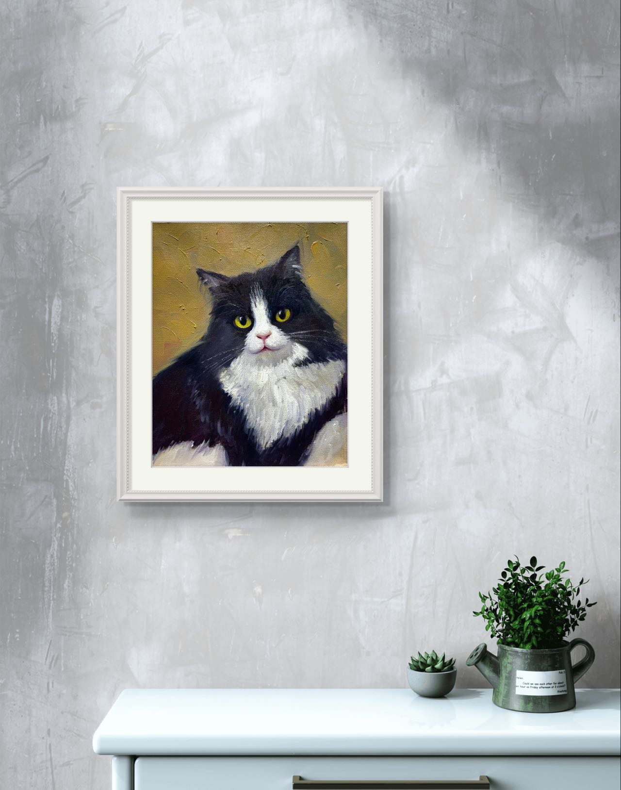 Custom Pet Portrait,Custom Oil Painting,Pet Oil Painting,Pet Portrait Oil Painting,cat Oil Portrait