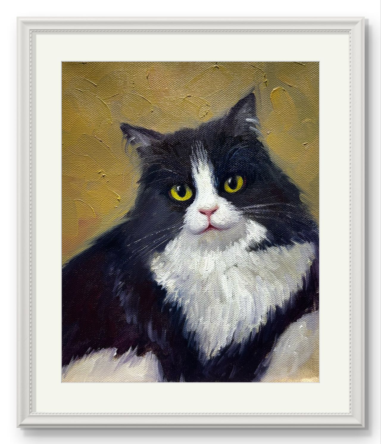 Custom Pet Portrait,Custom Oil Painting,Pet Oil Painting,Pet Portrait Oil Painting,cat Oil Portrait