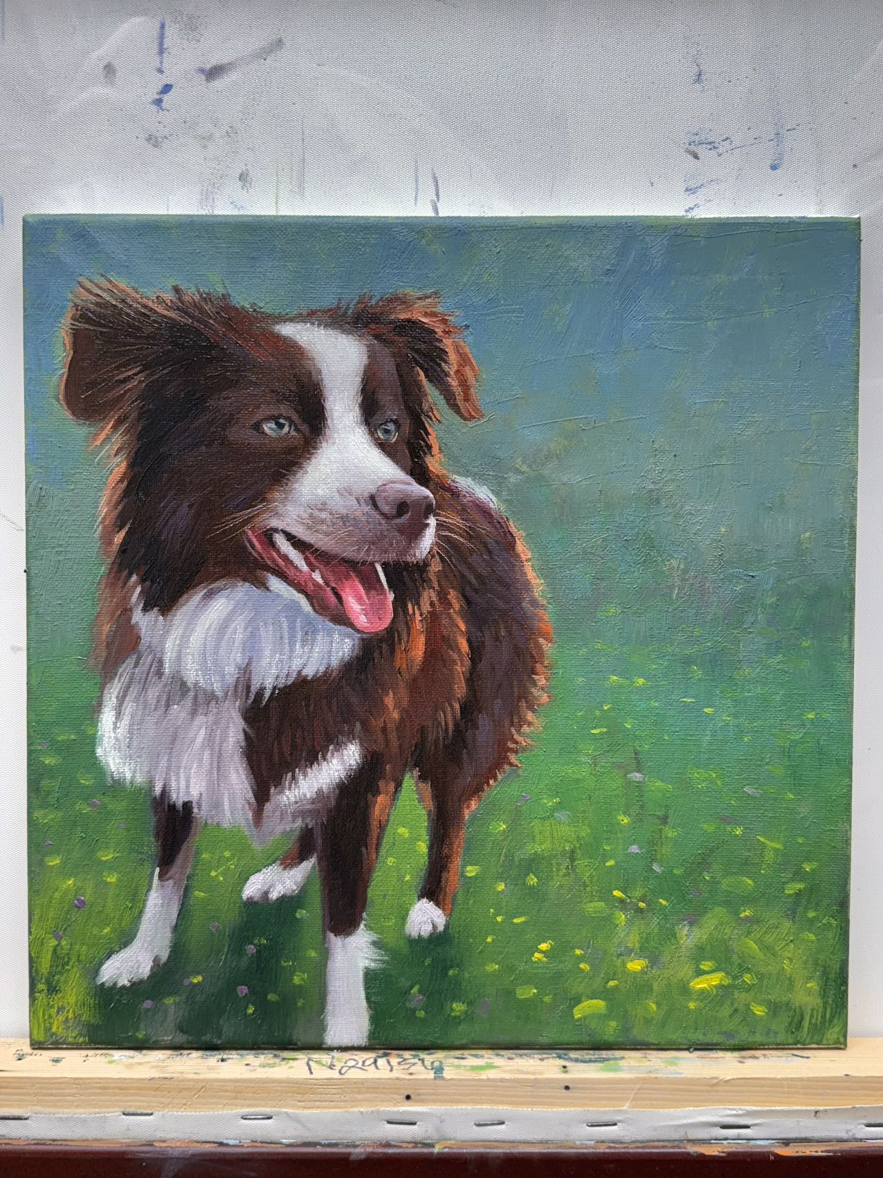 Custom Pet Portrait,Custom Oil Painting,Pet Oil Painting,Pet Portrait Oil Painting, dog Oil Portrait