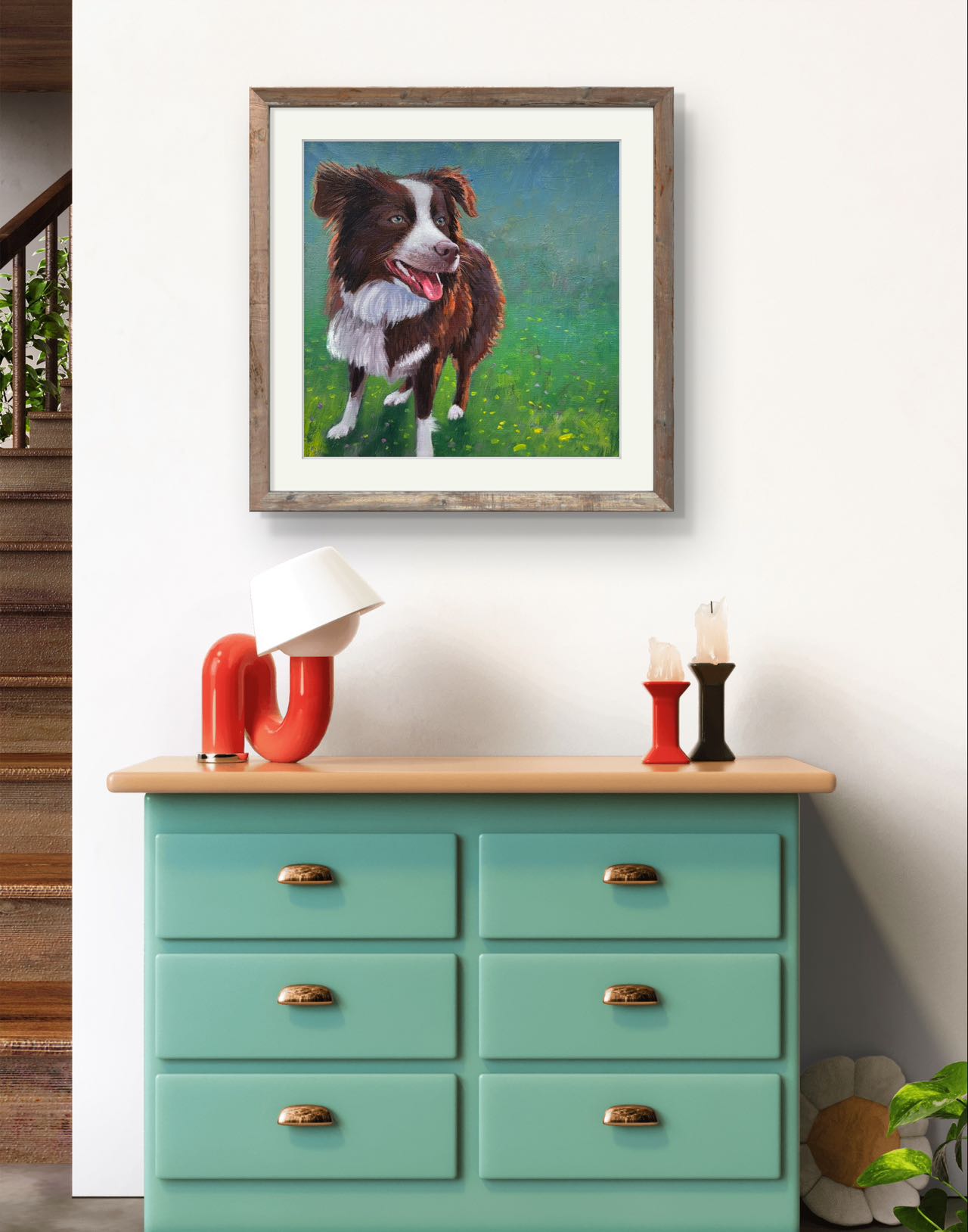 Custom Pet Portrait,Custom Oil Painting,Pet Oil Painting,Pet Portrait Oil Painting, dog Oil Portrait