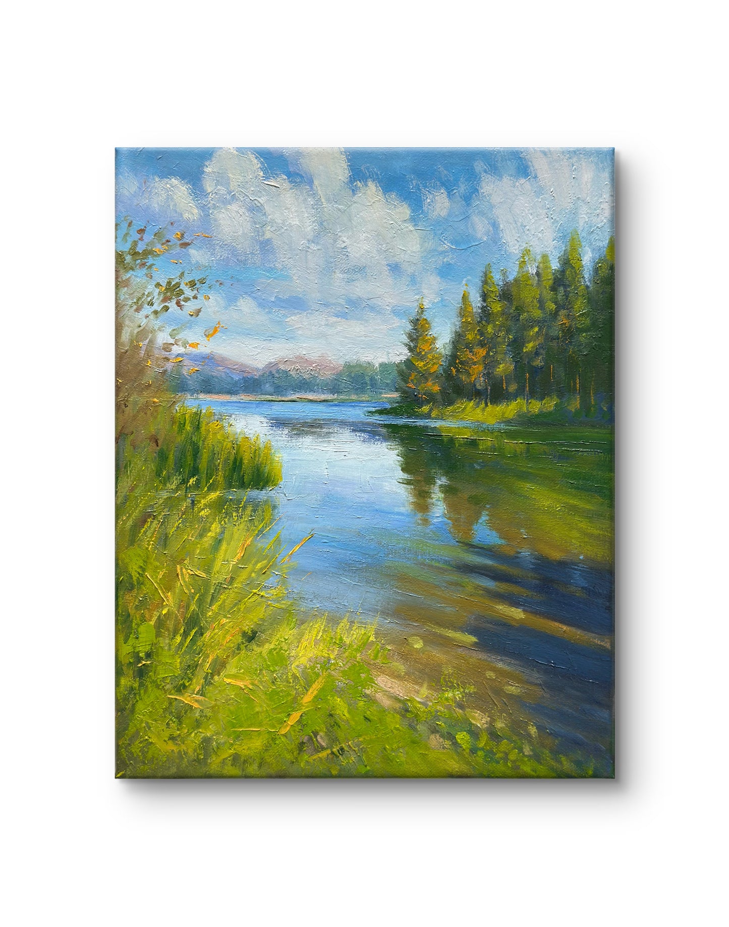11"x14" Kelowna Shannon lake landscape  hand painted original oil painting on canvas wall home decor