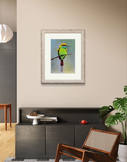 5"x7" Bee eater oil painting on Canvas panel without frame Home Decor/ wall art